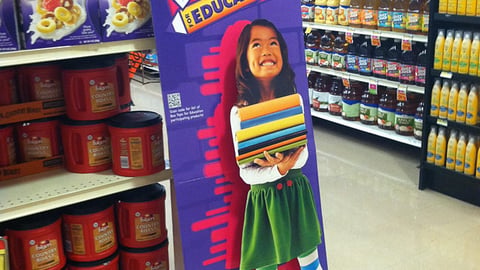 General Mills 'Box Tops' Standee