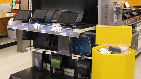 OfficeMax Tablet Endcap