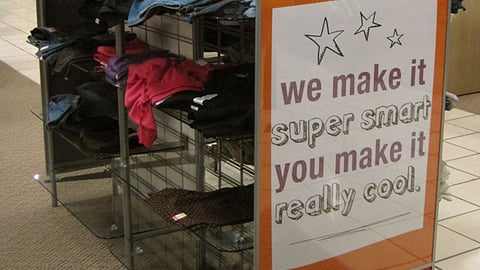 JCPenney 'We Make It Super Smart' Framed Sign