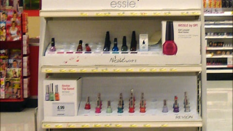 Target 'Check Off' Nail Polish Endcap