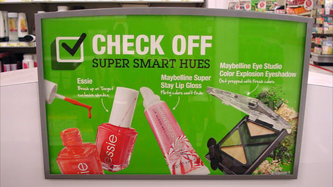 Target 'Check Off' Framed Sign