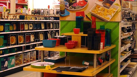 Target 'Serve With Style' Back-to-School Endcap