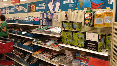 Target 'Teen' In-Line Merchandising