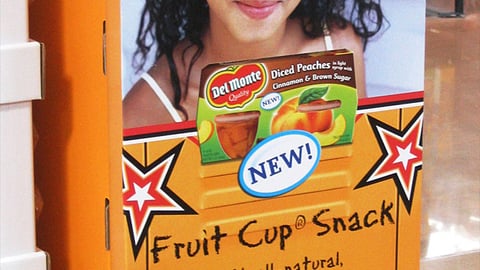 Del Monte Walmart Back-to-School Half-Pallet