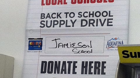 PepsiCo Dollar General 'Help Our Local Schools' Poster