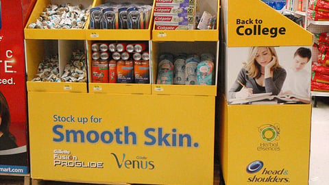 P&G Walmart 'Back to College' Pallets