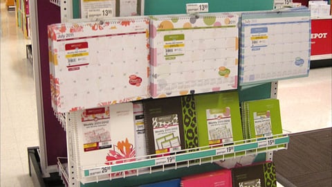 Office Depot At-A-Glance 'Go Back Smarter' Game Header