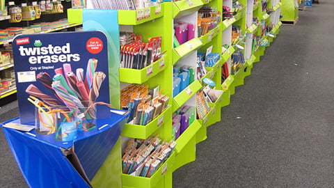 Staples Back-to-School Floorstands