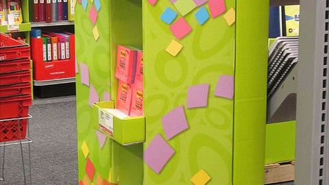 Post-It Staples Back-to-School Floorstand