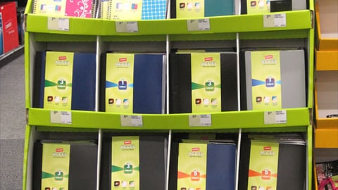 Staples Accel Back-to-School Pallet Display