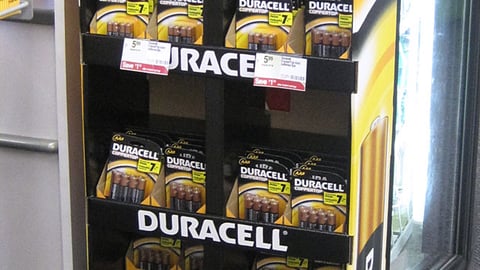 Duracell 'School the Nation' Floorstand