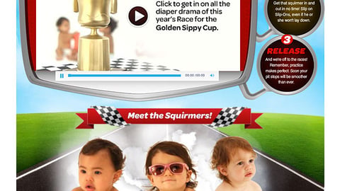 Huggies Slip-On Walmart.com Brand Page