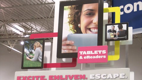 Best Buy 'Tablets & eReaders' Ceiling Mobile