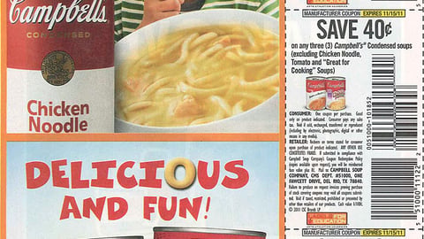 Campbell Soup Co. 'Labels for Education' FSIs