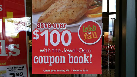 Jewel-Osco 'Fresh for Fall' Window Poster
