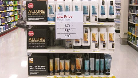 Target 'Award Winners' Hair Products Endcap