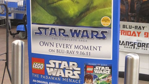 Walmart 'Star Wars' Security Pedestal Wrap