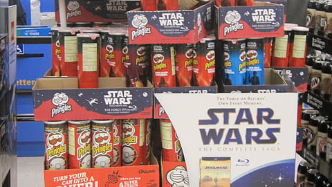 Pringles 'Star Wars' Pallet Display