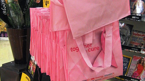 Safeway 'Together for a Cure' Reusable Shopping Bag Rack