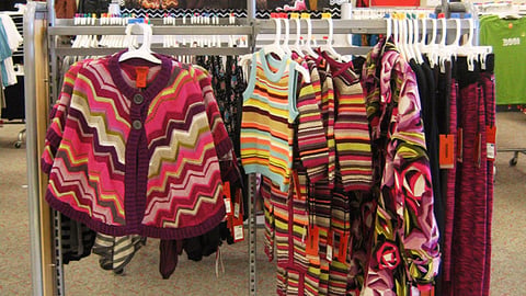 Target Missoni Rack Header