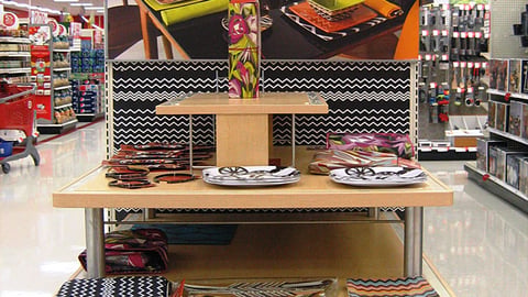 Target Missoni Dinnerware Endcap