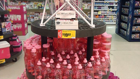 H-E-B Pink Display