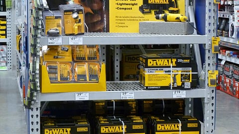 Lowe's DeWalt 'Power Deals' Endcap