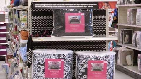 Target Missoni Bedding Endcap