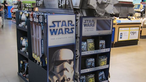 'Star Wars: The Complete Saga' Pallet Displays