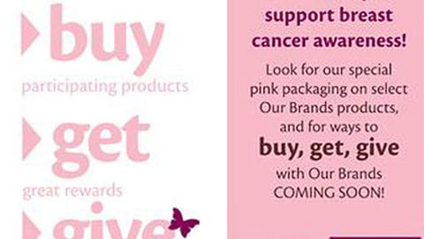 Stop & Shop 'Buy, Get, Give' Features