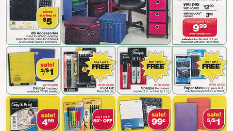 CVS Back-to-School Feature