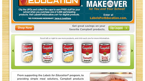 'Campbell's Kitchen' Walmart.com Showcase