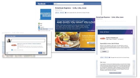 American Express Facebook Storefront