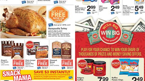 Albertsons 'Wish Big, Win Big' Feature