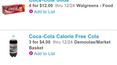Grocery Circular Roundup Results Page