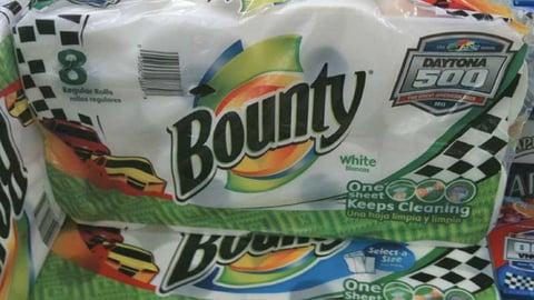 Bounty NASCAR Packaging