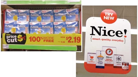 CVS and Walgreens Private Labels