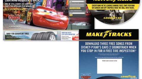 Goodyear 'Cars 2' Tie-ins