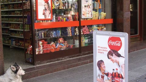 Coca-Cola Outdoor Display