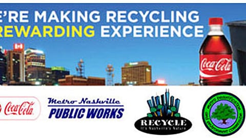 Coca-Cola Kroger Nashville Recycling Banner Ad