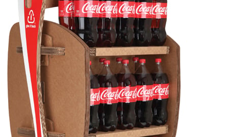 Coca-Cola Recyclable Floorstand