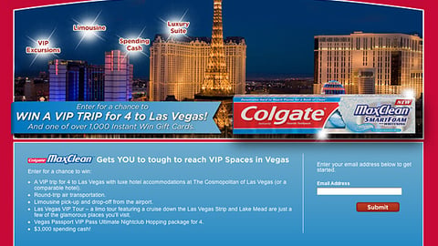 Colgate Walgreens 'Tough to Reach Spaces' Website