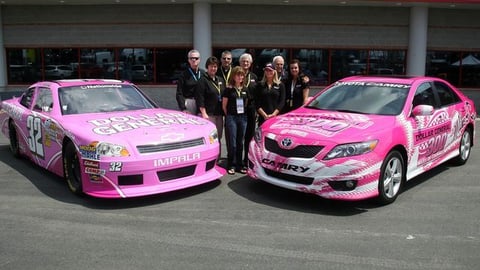 Dollar General NASCAR '300 Miles of Courage' Car