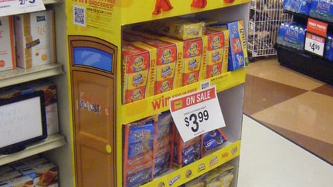 Nabisco Back-to-School Floorstand