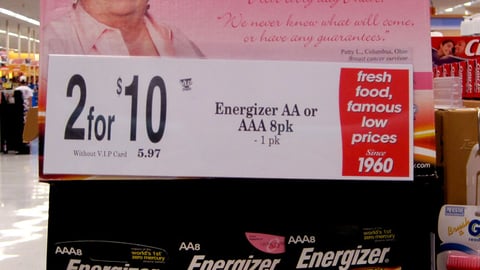 Energizer Kroger 'Giving Hope a Hand' Header