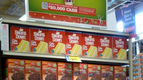 H-E-B Holiday Endcap Header