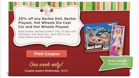 H-E-B Mattel Toys Email