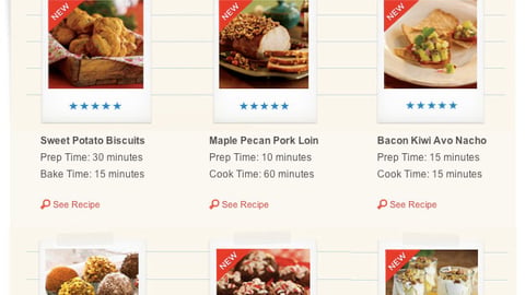 H-E-B Holiday Recipe Page