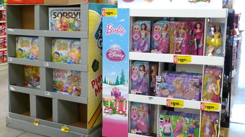 H-E-B Seasonal Toy Merchandising