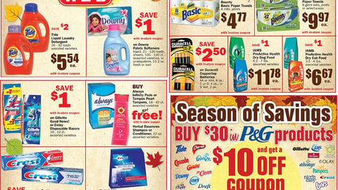 H-E-B P&G 'Season of Savings' Features